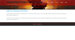 Desktop Screenshot of counterstrikecenter.com